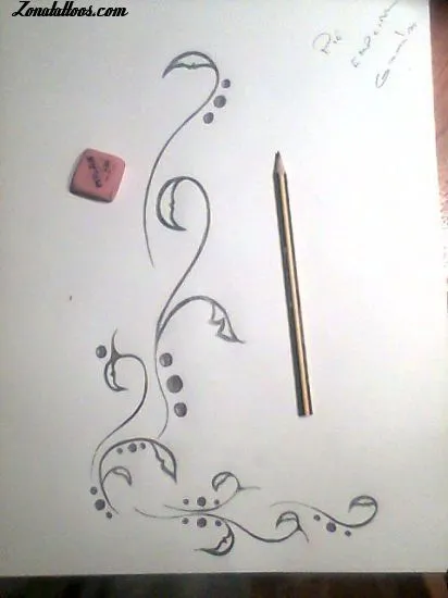Diseño/Plantilla tatuaje Enredaderas | ★★★TATTOO ... Diseño/Plantilla tatuaje Enredaderas | ★★★TATTOO ...