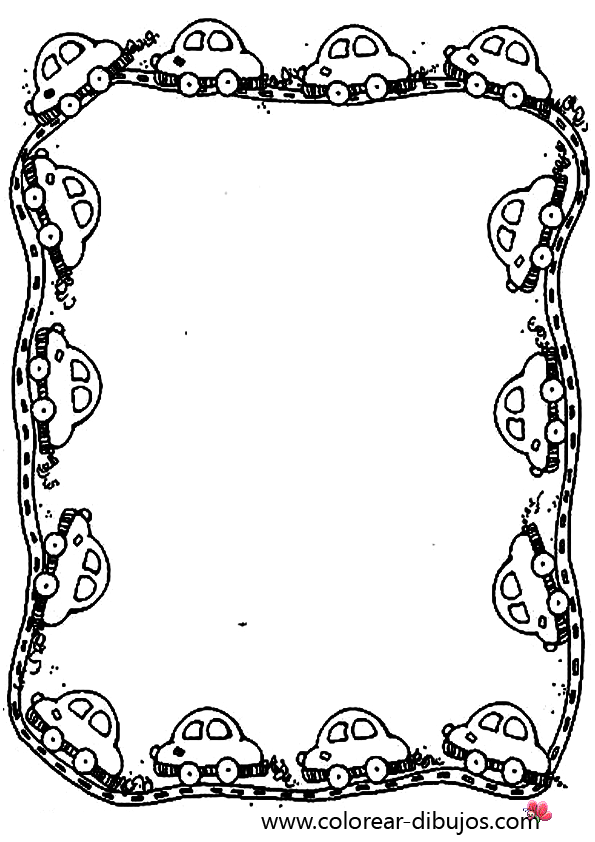 Margenes infantiles para decorar hojas - Imagui