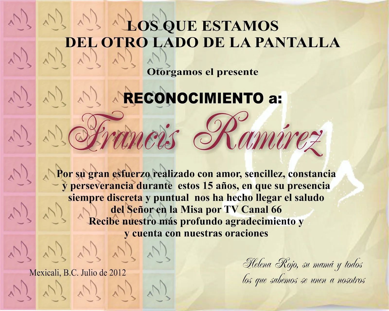 DISEÑOS CATÓLICOS: MI DOMINGO. Reconociendo DISEÑOS CATÓLICOS: MI DOMINGO. Reconociendo