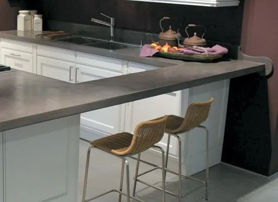 Muebles de cocina en concreto - Imagui