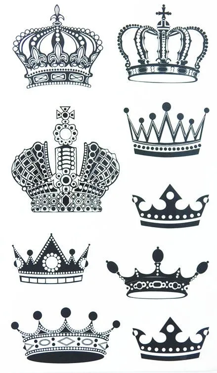 Diseños de coronas para tatuajes - Imagui