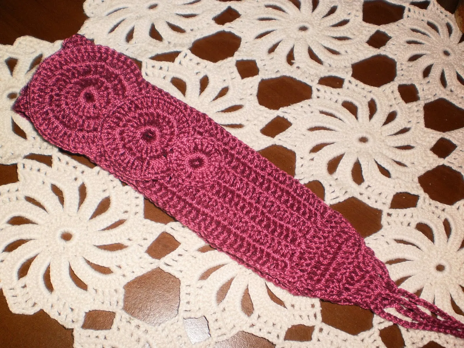 MIS DISEÑOS EN CROCHET Y MÁS....: CINTILLOS ( MIS DISEÑOS EN CROCHET Y MÁS....: CINTILLOS (