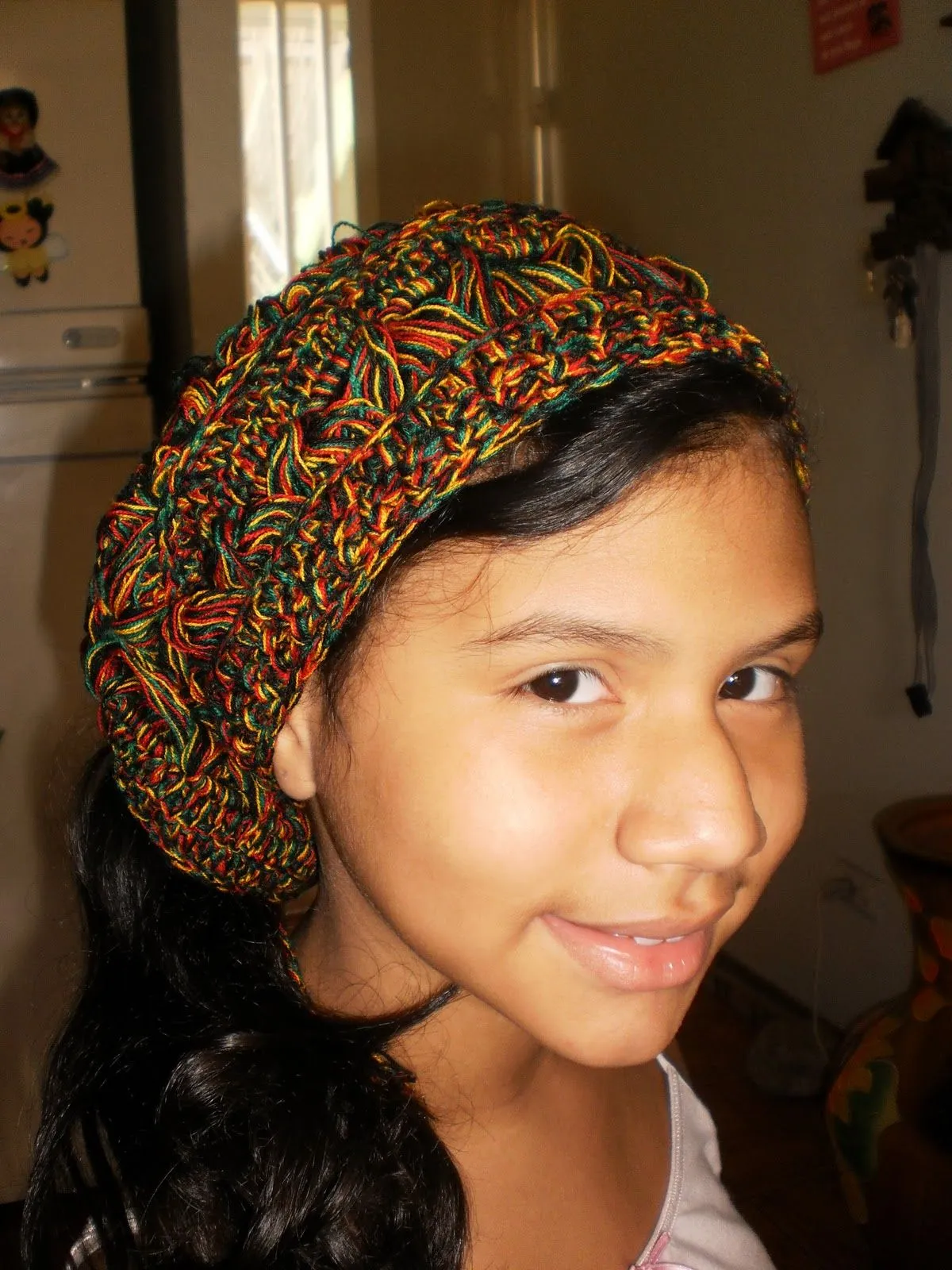 MIS DISEÑOS EN CROCHET Y MÁS....: GORRO JAMAIQUINO O RASTA