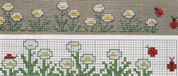 Diseños de flores en punto de cruz :: Plantillas de flores para ... Diseños de flores en punto de cruz :: Plantillas de flores para ...