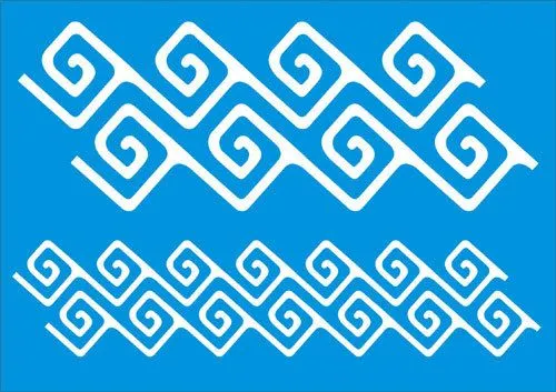 Diseños de guardas pampas para imprimir - Imagui