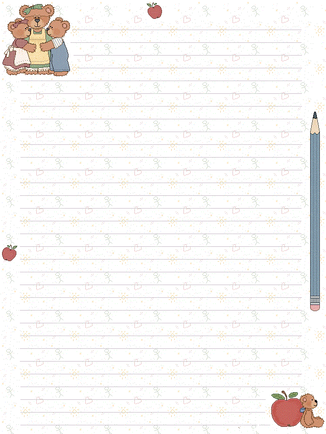 Hojas con diseño para escribir - Imagui Hojas con diseño para escribir - Imagui