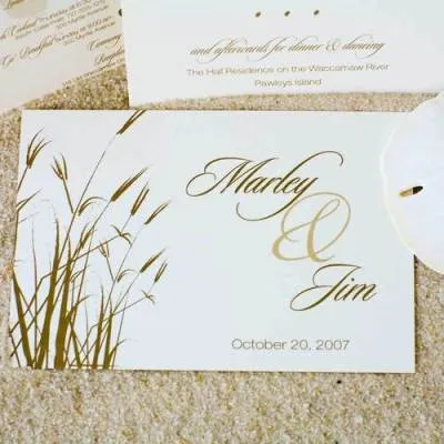 Diseños para invitaciones de boda en la playa | Web de la Novia Diseños para invitaciones de boda en la playa | Web de la Novia