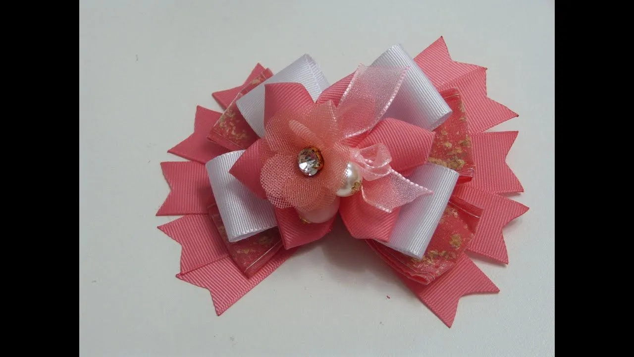 Nuevos Diseños de Moños,Make Simple Easy Bow, Moños Fáciles - YouTube Nuevos Diseños de Moños,Make Simple Easy Bow, Moños Fáciles - YouTube