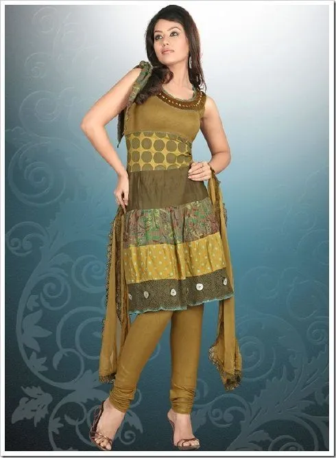 Diseños y patrones Salwar Kameez, impresionante y colorida moda ... Diseños y patrones Salwar Kameez, impresionante y colorida moda ...