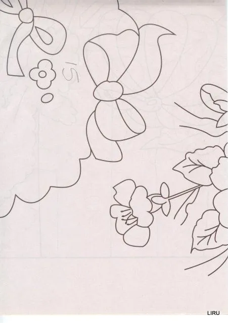 Dibujos con patrones de pintura en tela - Imagui