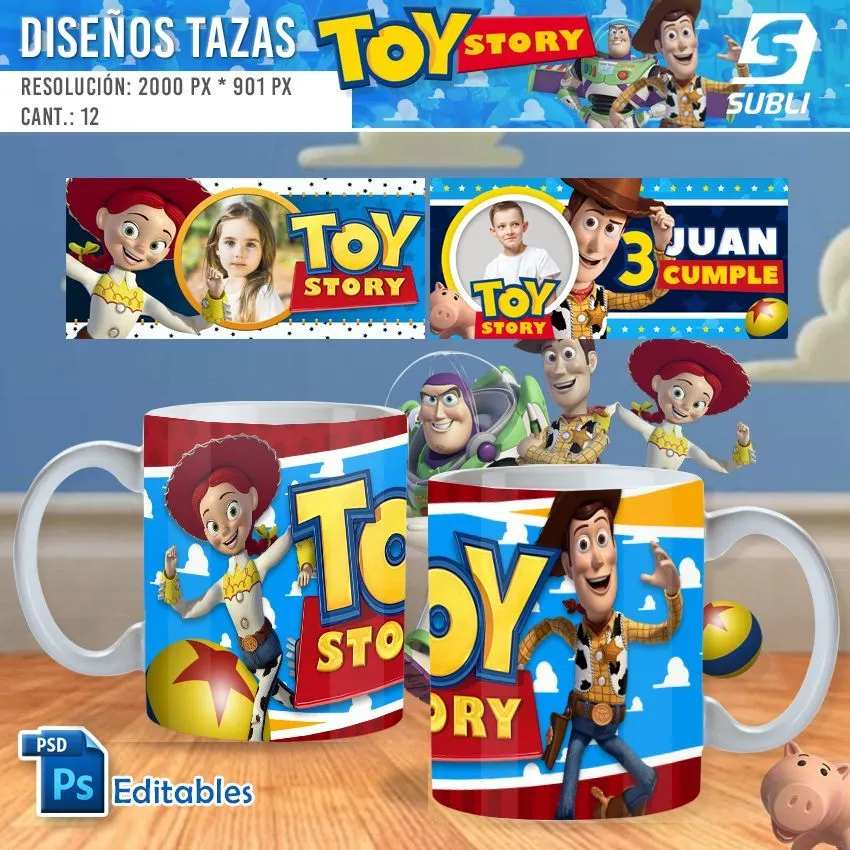 ▷ Diseños Plantillas para Sublimar Tazas de Toy Story | SubliPlantillas ▷ Diseños Plantillas para Sublimar Tazas de Toy Story | SubliPlantillas