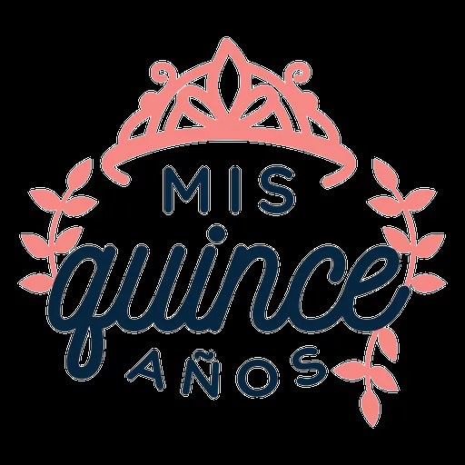 Diseños PNG de quince anos para camisetas & Merch Diseños PNG de quince anos para camisetas & Merch