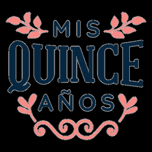 Diseños PNG de quince para camisetas & Merch Diseños PNG de quince para camisetas & Merch