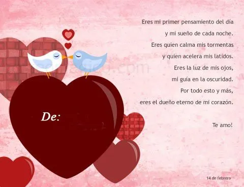 Diseños para cartas de amor - Imagui