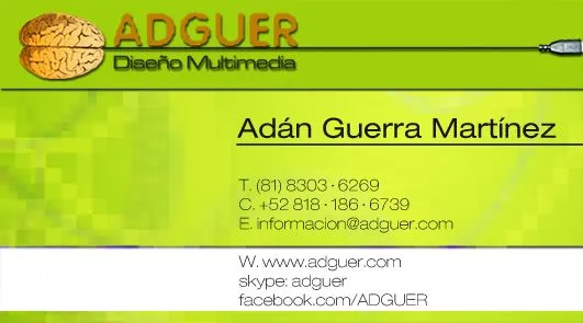 Diseños de tarjetas de presentacion. | Adguer Diseño Multimedia Diseños de tarjetas de presentacion. | Adguer Diseño Multimedia