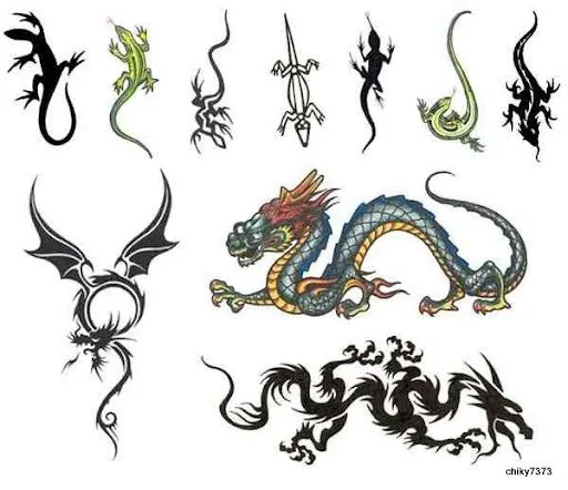 Diseños de dragones para tatuajes - Imagui