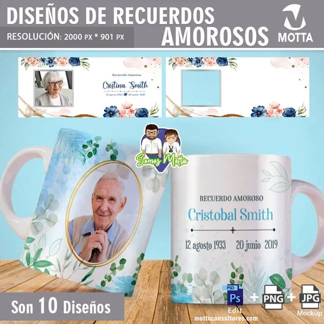 DISEÑOS PARA TAZAS RECUERDOS MEMORIALES PARA DIFUNTOS DISEÑOS PARA TAZAS RECUERDOS MEMORIALES PARA DIFUNTOS
