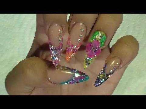 Diseños ,tips ,gel ,acrilico, gota de arte !Uñas PlayList