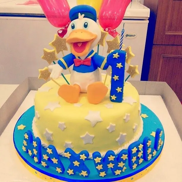 Diseños de Tortas Decoradas del Pato Donald : Fiestas Infantiles ...