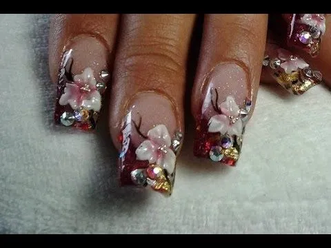 diseños uñas 2015 / nail art spring designs - YouTube diseños uñas 2015 / nail art spring designs - YouTube