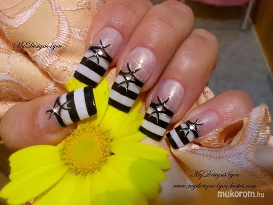 Diseños de uñas acrilicas french - Imagui