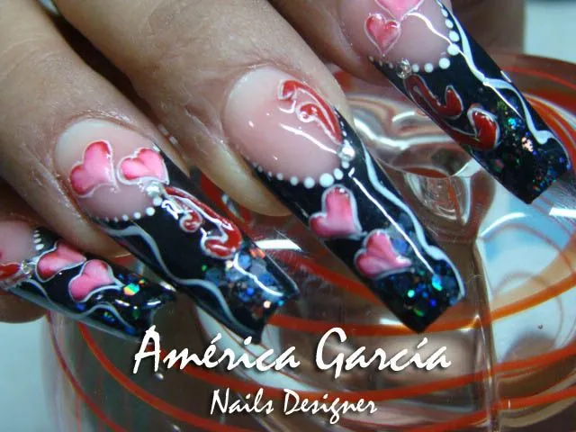 uñas decoradas | Amerika Garcia