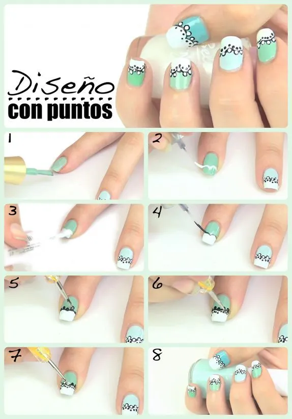 diseños de uñas on Pinterest | Diy Nails, Art Designs and DIY tutorial