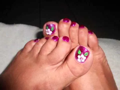 Nuevos diseños para las uñas de los pies - YouTube Nuevos diseños para las uñas de los pies - YouTube