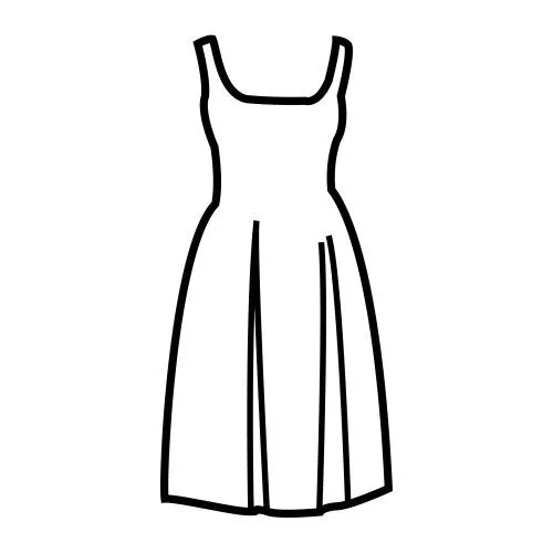 Diseños de vestidos para dibujar - Imagui