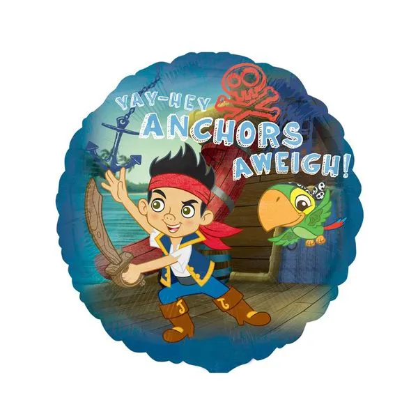 Globo redondo de Jake y los piratas de Nunca Jamás: comprar online ...