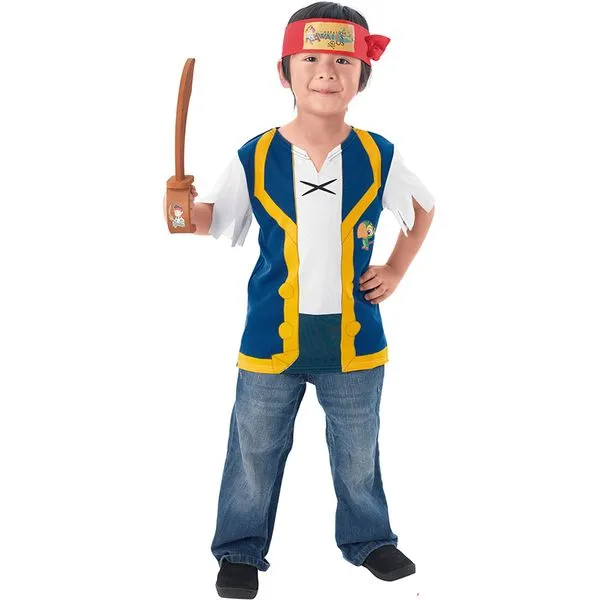 Disfraces y accesorios de Jake y Los Piratas del País de Nunca ...