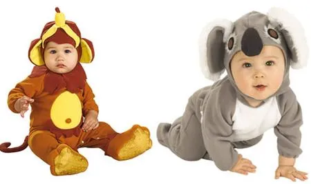 Disfraces de animales para bebés