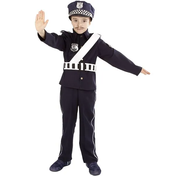 Gorro de policia para niños - Imagui