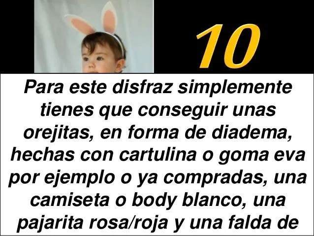 DISFRACES PARA BEBES CASEROS | Ideas Originales Carnaval