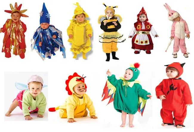 Disfraces de carnaval para bebés