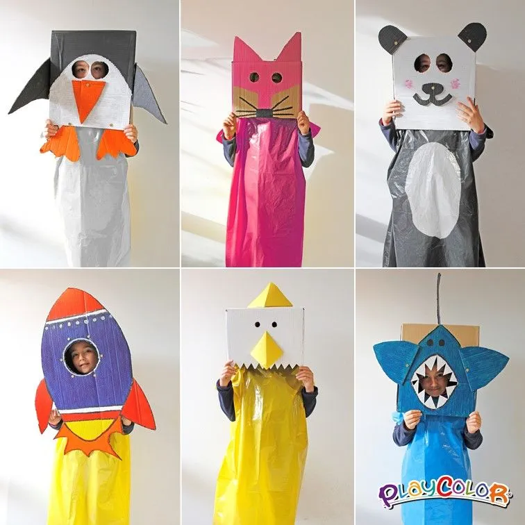 Disfraces caseros fáciles de carnaval - tutorial 6 ideas Disfraces caseros fáciles de carnaval - tutorial 6 ideas