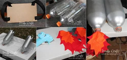Disfraces caseros para niños… propulsores para súper héroes ...