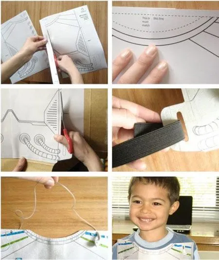 Disfraces caseros: Robot