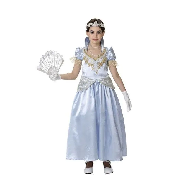 Disfraz de princesa azul para niña: comprar online