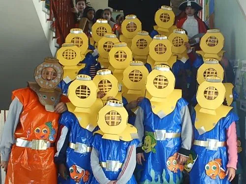 Disfraces escolares disfraz de buzo - Nos disfrazamos Disfraces escolares disfraz de buzo - Nos disfrazamos