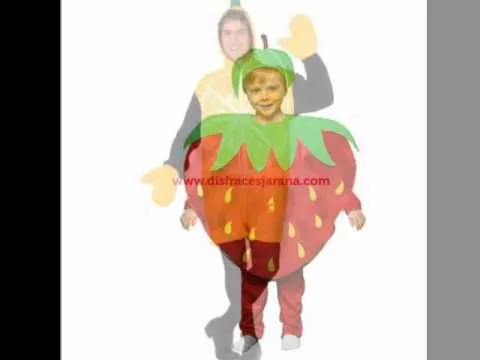 Disfraces de Frutas - YouTube