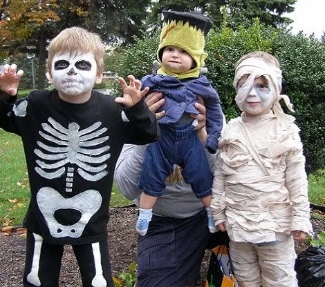 Disfraces de Halloween caseros para niños