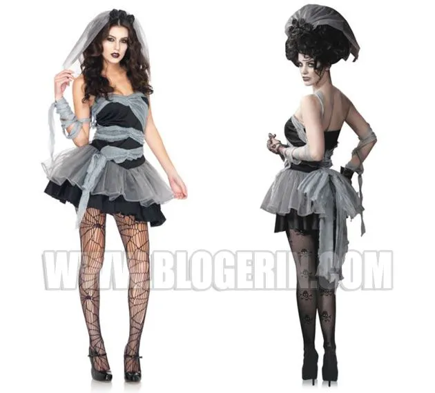 Disfraz de Halloween casero para mujer - Imagui Disfraz de Halloween casero para mujer - Imagui