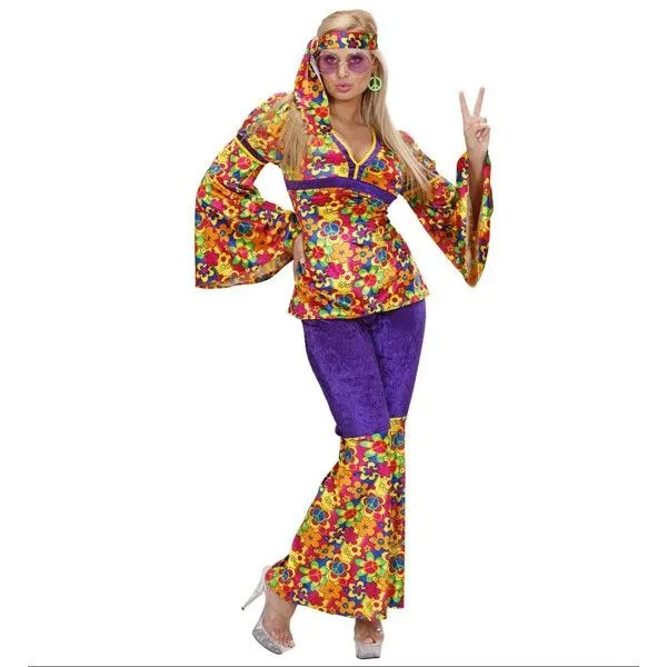 Disfraces Hippies, Años 50, 60, 70 Y 80 - comprar online en ...