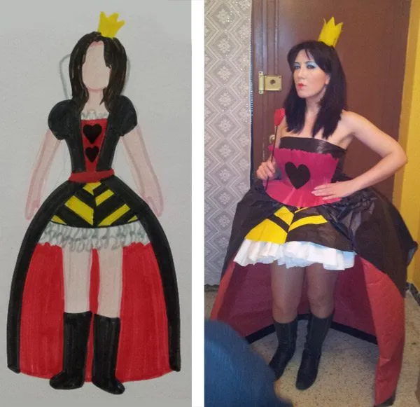 Disfraces de papel de "Alicia en el país de las maravillas ...