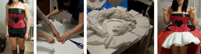 Disfraces de papel de "Alicia en el país de las maravillas ... Disfraces de papel de "Alicia en el país de las maravillas ...