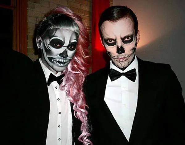 Disfraces en pareja caseros para Halloween 2015