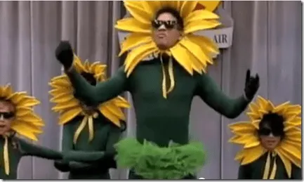 Mascara de girasol en foami - Imagui