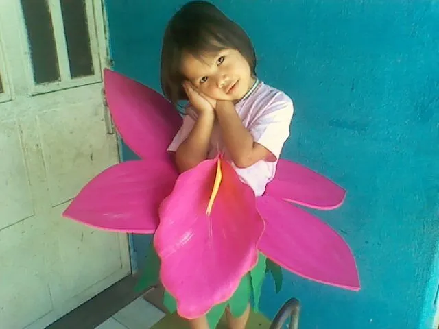 Disfraz de la orquidea - Imagui