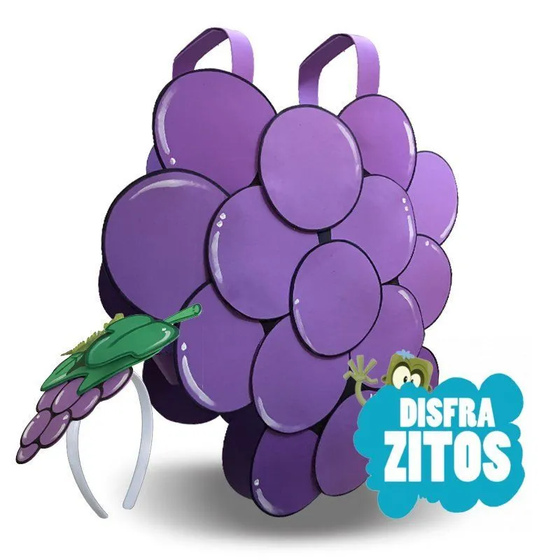 DISFRAZ 12 UVAS DE LA SUERTE - tienda online de disfraces, disfraces de goma eva, disfraz patrulla canina, disfraz halloween, disfraces para coles DISFRAZ 12 UVAS DE LA SUERTE - tienda online de disfraces, disfraces de goma eva, disfraz patrulla canina, disfraz halloween, disfraces para coles